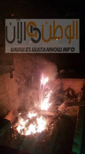 عاجل: بالصور حريق في “حوش” بالمدينة القديمة بتيزنيت