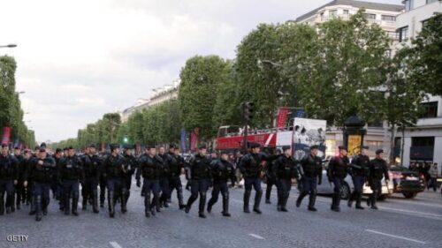 فرنسا هذه اليوم، بسبب مواجهات بين محتجين عرب وفرنسيين والشرطة التي حاولت منعهم من مساندة غزة