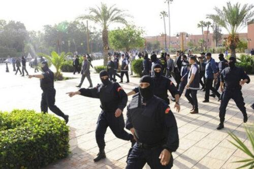 القاء القبض على “خلية إرهابية” تهدد مواقع حساسة بالمغرب