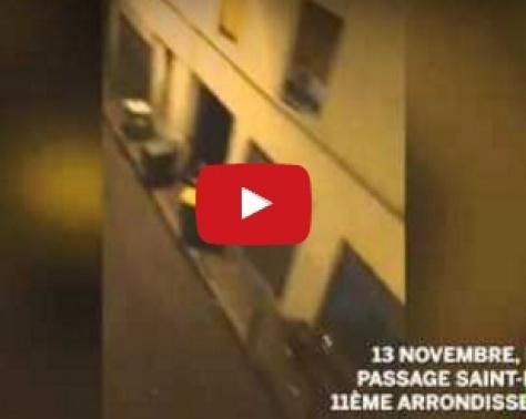 خطير : فيديو صادم لهجمات باريس الدامية.