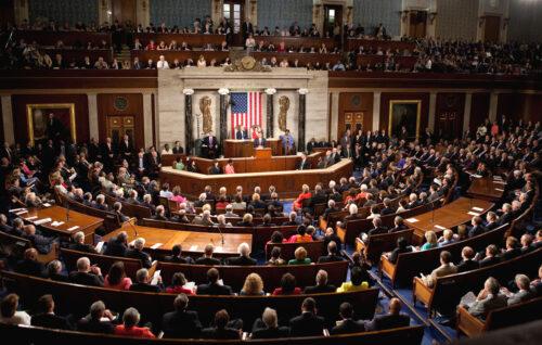 President Barack Obama delivers a health care address to a joint session of Congress at the United States Capitol in Washington, D.C., Sept. 9, 2009. (Official White House Photo by Lawrence Jackson) This official White House photograph is being made available only for publication by news organizations and/or for personal use printing by the subject(s) of the photograph. The photograph may not be manipulated in any way and may not be used in commercial or political materials, advertisements, emails, products, promotions that in any way suggests approval or endorsement of the President, the First Family, or the White House.