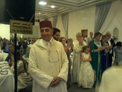 عبد الله وكاك رئيس جماعة اتنين أكلو يحتفل بزفاف نجله