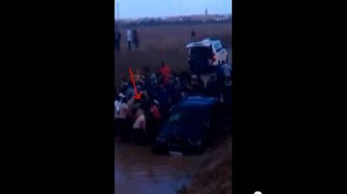 مؤلم جدا..هكذا تم انتشال الزايدي وسيارته -فيديو-