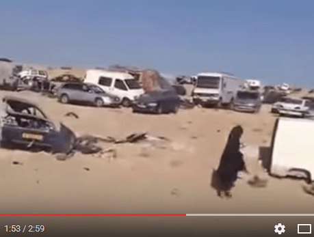 فيديو: هذه هي منطقة “قندهار” التي دخل اليها الجيش المغربي بين الحدود المغربية و الموريتانية‬‎