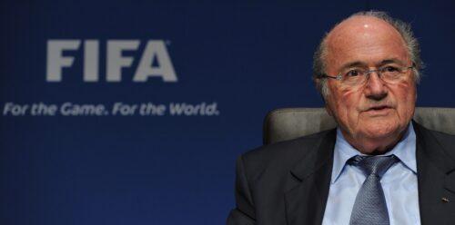 ZURICH, SWITZERLAND - OCTOBER 21: FIFA president, Sepp Blatter delivers a speech during a press conference held after the FIFA Executive Committee Meeting at the FIFA headquarters on October 21, 2011 in Zurich, Switzerland. During this third meeting of the year, held on two days, the FIFA Executive Committee has approved the match schedules for the FIFA Confederations Cup Brazil 2013 and the 2014 FIFA World Cup Brazil. (Photo by Harold Cunningham/Getty Images)