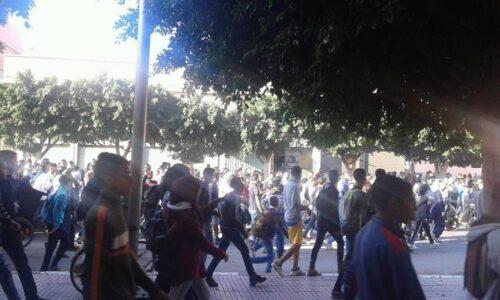 اعتقال 4 تلاميذ وإحالتهم على القضاء بسبب الاحتجاج على “الساعة الجديدة”