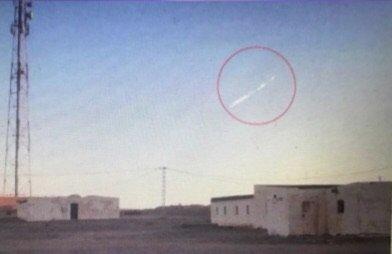 خطير : إنفجار صاروخ للجيش الجزائري فوق مخيمات تندوف
