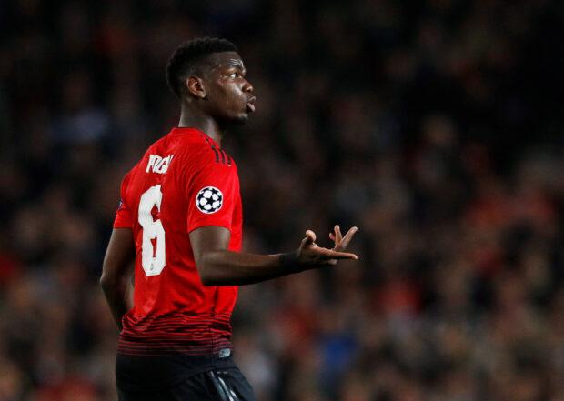 Soccer Football - Champions League - Group Stage - Group H - Manchester United v Valencia - Old Trafford, Manchester, Britain - October 2, 2018 Manchester United's Paul Pogba reacts REUTERS/Phil Noble