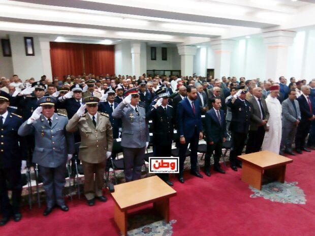 تارودانت: حفل الإصغاء للخطاب الملكي بعمالة تارودانت بمناسبة الذكرى 44 لانطلاق المسيرة الخضراء المظفرة