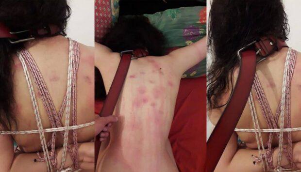 اعتقال شخص نشر مقطع فيديو يعرض فيه سيدة عارية و مكبلة للضرب و الجرح