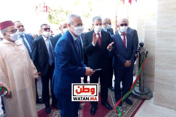 تارودانت …فيديو تدشين مركز القاضي المقيم بأولاد تايمة تحت إشراف وزير العدل