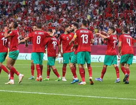 المنتخب المغربي يفتتح كأس العرب برباعية نظيفة