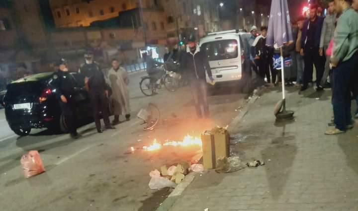 أولادتايمة : مقتل شخص في حادتة سير بشارع محمد الخامس