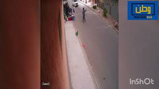 بالفيديو …معاناة ساكنة أفراك من تصرفات عنيفة لمختل عقلي بتزنيت