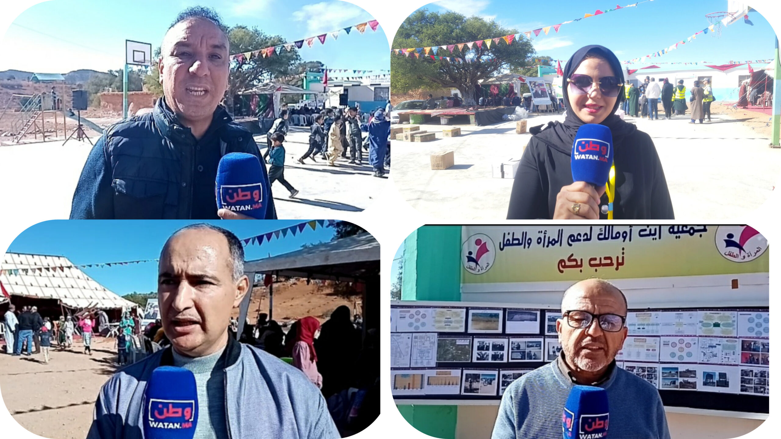 بالفيديو : جمعية الخير نور للأعمال الإجتماعية والثقافية إنزكان تدخل الفرحة على أطفال جبال تيقي إداوتنان