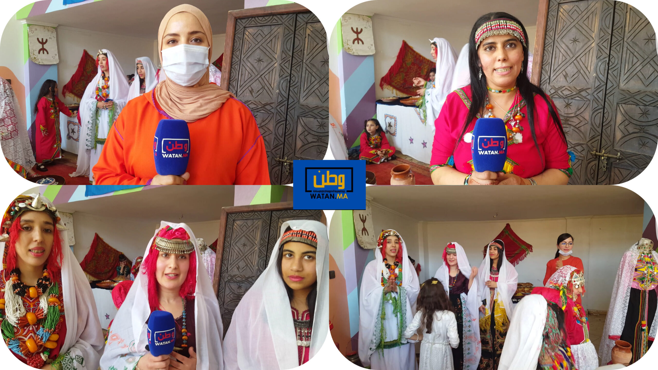 بالفيديو : هكذا إحتفل تلاميد مؤسسة الفوائد الخاصة إنزكان بالسنة الأمازيغية الجديدة