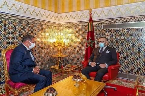 Message de félicitations de S.M. le Roi à M. Akhannouch suite à sa réélection à la tête du RNI
