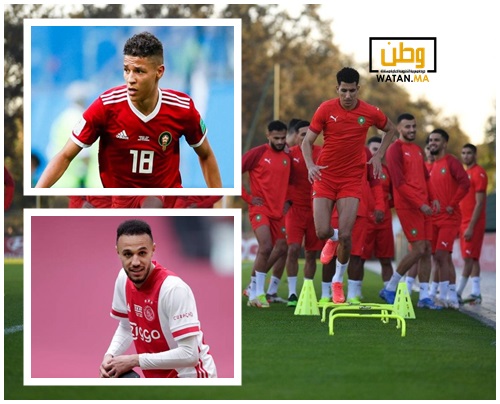 المنتخب المغربي يدخل مباراة جنوب افريقيا بتشيكلة جديدة