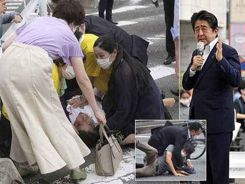 وفاة رئيس وزراء اليابان السابق شينزو آبي متأثراً بإصابته عقب إطلاق نار عليه +صور