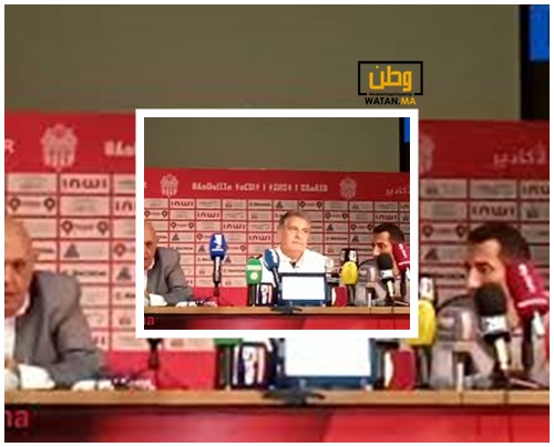 هذا ما صرح به المدرب البرازيلي ماركوس باكيتا خلال تقديمه في الندوة الصحفية لحسنية أكادير