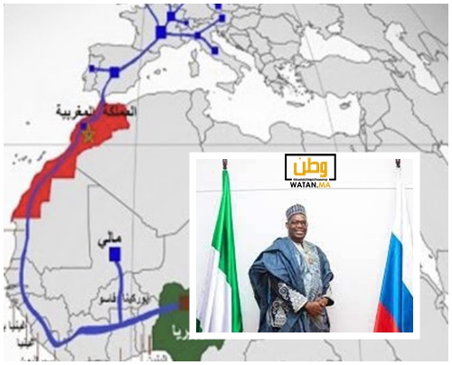 الشركة الروسية للمعادن ستمول خط أنبوب الغاز بين المغرب ونيجيريا