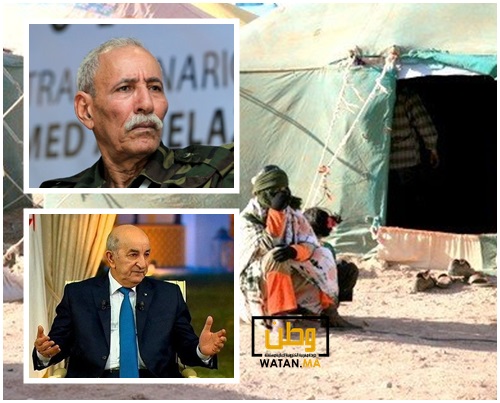 منظمة دولية تنبه النظام الجزائري إلى سوء الاوضاع المعيشية بمخيمات تندوف