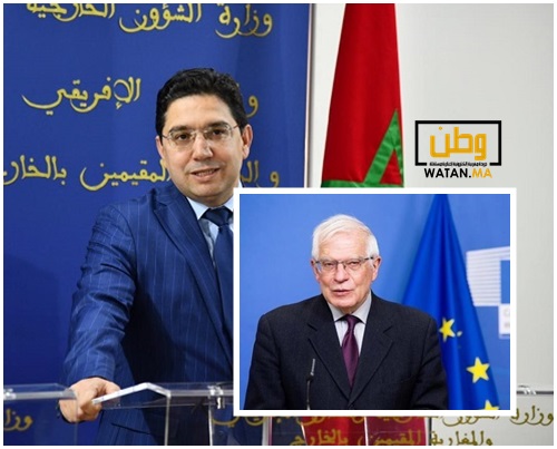 ناصر بوريطة يرفض يرفض إستقبال المفوض الأعلى للسياسة الخارجية في الإتحاد الأوروبي