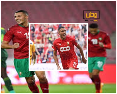 الدولي المغربي أملاح أملاح يقود فريقه ستاندارد دو لييج للفوز بتسجيله هدفين