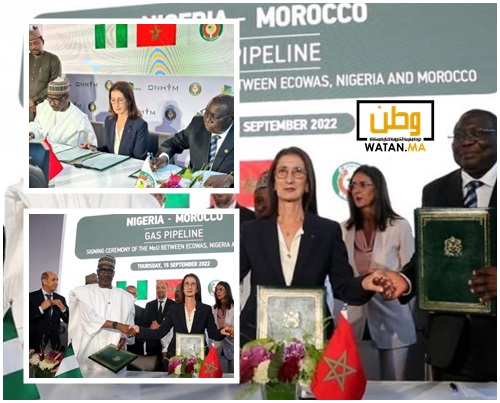 رسميا...مجموعة دول غرب أفريقيا والشركة النيجيرية للبترول ينخرطان في مشروع أنبوب الغاز نيجيريا-المغرب