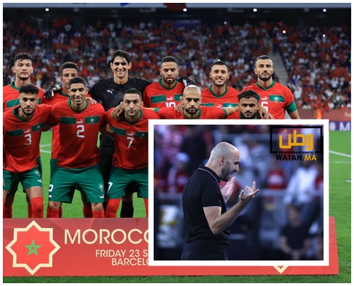 وليد الركراكي في ورطة بعد اصابة نجم المنتخب المغربي