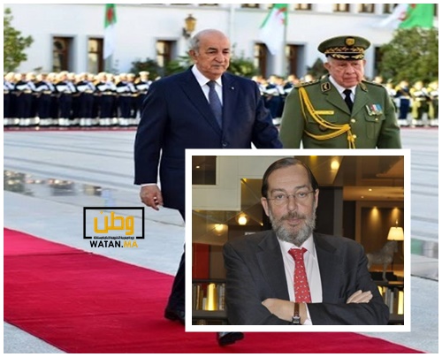 كبرنات الجزائر إلى تقاطع السفير الإسباني والسبب المغرب