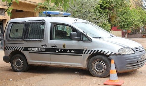 درك الأخصاص اقليم سيدي افني يحجز سيارة محملة ب2 طن من مادة السكر المدعم