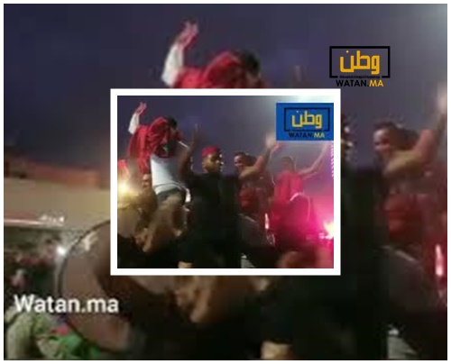 بالفيديو ...احتفالات ساكنة مدينة تيزنيت عقب تأهل المنتخب المغربي لدور الثاني لكأس العالم بقطر