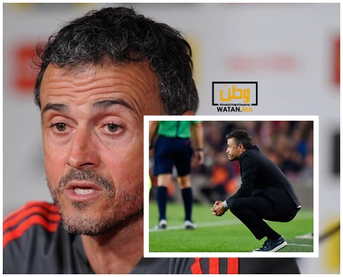 مدرب المنتخب الاسباني يتوقع حسم مباراة المغرب بركلات الجزاء