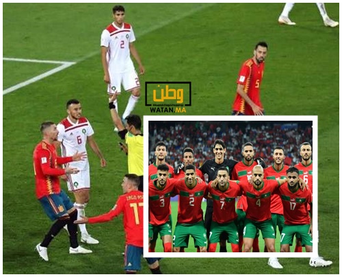 المنتخب المغربي يصطدم مع إسبانيا في دور ثمن نهائي كأس العالم