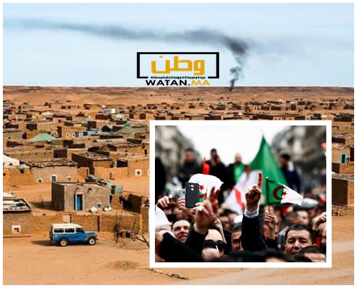 نشطاء جزائريون يطالبون البوليساريو بالرحيل من فوق أراضيهم