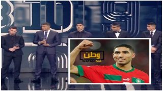 الفيفا تتوج أشرف حكيمي أفضل مدافع أيمن في العالم