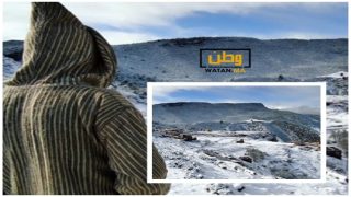 برد قارس يجتاح هذه المناطق و درجات الحرارة تنزل إلى ناقص 7