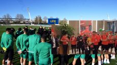 المنتخب المغربي يتعرض للعنصرية في مدريد بسبب وجبة السحور