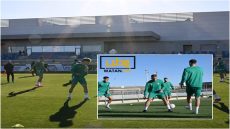 المنتخب المغربي يخوض أول حصة تدريبية بالملعب الخاص بريال مدريد