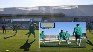 المنتخب المغربي يخوض أول حصة تدريبية بالملعب الخاص بريال مدريد