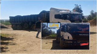 اعتقال 5 أشخاص متورطين في سرقة رمال الشواطئ