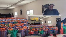 الجالية المغربية باسرائيل توزع قفة رمضان على المحتاجين