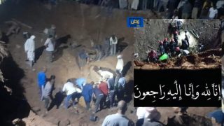 بعد قضاءه 12 ساعة تحت الأنقاض.. انتشال جثة شاب سقط في بئر بزاكورة