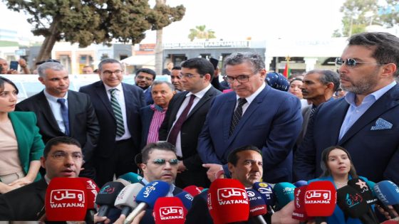 بالفيديو: أخنوش يفتتح مشاريع تنموية بأكادير