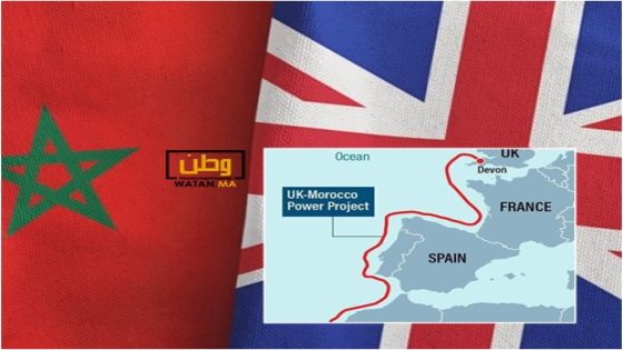 شركة أبوظبي الوطنية للطاقة تستثمر في مشروع نقل الكهرباء من المغرب إلى بريطانيا