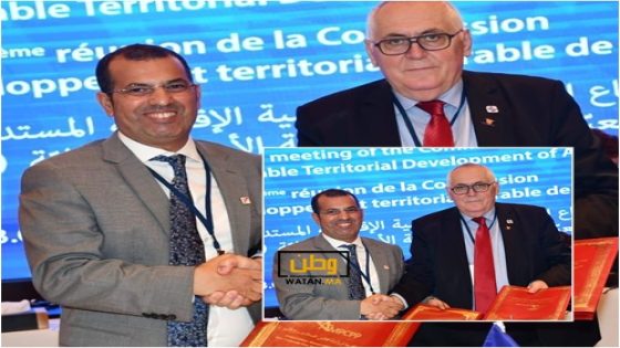 توقيع مذكرة تفاهم بين الجمعية المغربية لرؤساء المجالس وجمعية A.CO.R لبلديات دولة رومانيا