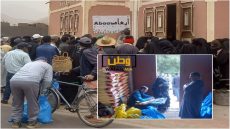 جماعة املن توزع 400 قفة على الاسر المعوزة بتراب الجماعة