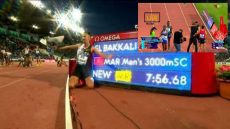 البطل العالمي سفيان البقالي يحقق رقما قياسيا جديدا بالملتقى الدولي محمد السادس لألعاب القوى