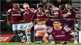 الدولي المغربي أكرد يواصل تألقه مع وست هام بأداء ممتاز أمام مانشستر يونايتد